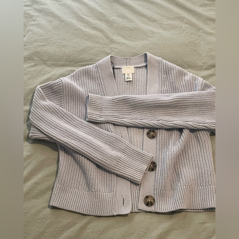 H&M cropped cardigan